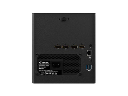 GIGABYTE AORUS RTX 4090 GAMING BOX eGPU, WATERFORCE All-in-One Cooling System, Thunderbolt 3, GV-N4090IXEB-24GD External Graphics Card