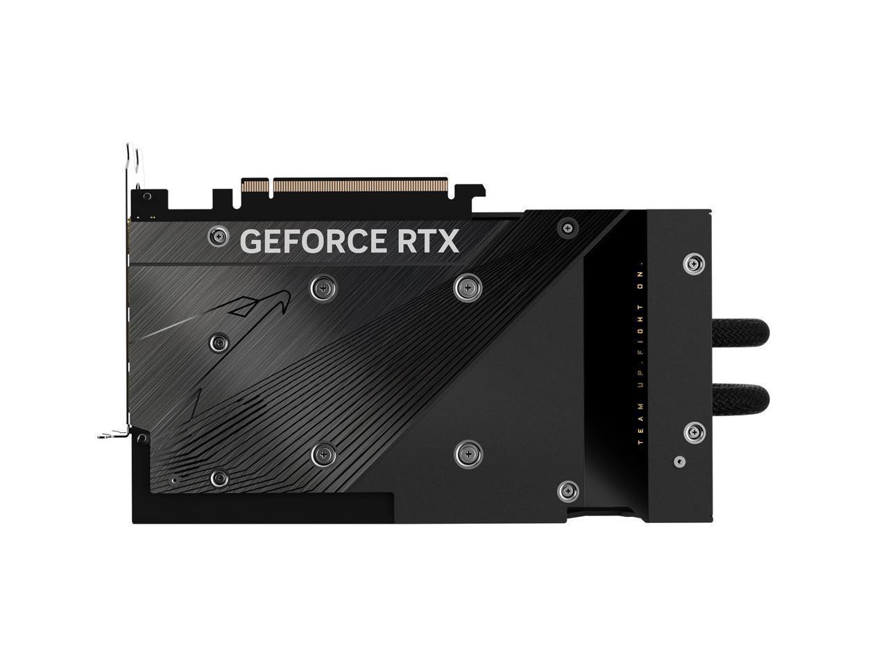 GIGABYTE AORUS GeForce RTX 4090 XTREME WATERFORCE 24GB GDDR6X PCI Express 4.0 ATX Video Card GV-N4090AORUSX W-24GD